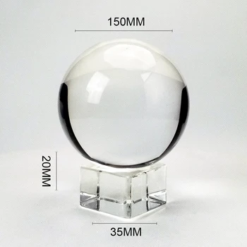 K9 Clar Candelabru Obiectiv Minge De Cristal Ball Minge De Cristal Suport Pentru Sfera Fotografie Decor Acasă Decorative Mingea Glob