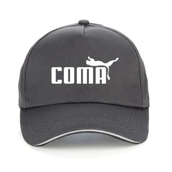 Coma logo mens capac parodie cool trend parodie comedie amuzant sepci de Baseball din Bumbac tata pălărie de moda reglabil snapback pălării
