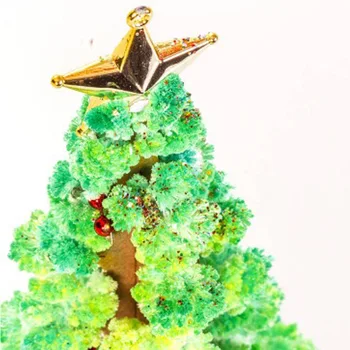 90mm Visual Magic de Crăciun Artificial Copaci Sakura Decorative în Creștere DIY Hârtie Copac Jucarii pentru Copii Flori de Știință Jucarii Cadou