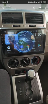 Android 10.0 GPS de Navigație Radio Player pentru Jeep Compass MK 2006-2010 Video Player Stereo Headuint Gratuit Construit în Carplay dsp