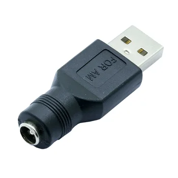 10buc/lot 5.5 x 2.1 mm Femela jack USB 2.0 Type a Male Plug Direct 5521 DC Adaptor de Alimentare Conector