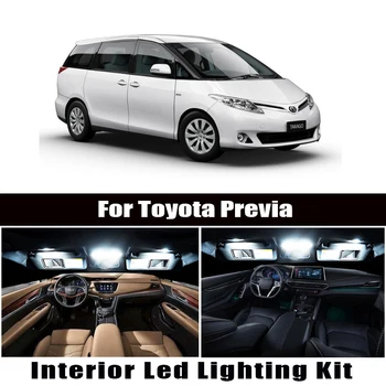 Canbus Pentru Toyota Previa Estima ACR30 ACR50 Vehicul CONDUS de Interior Dome Hartă Lumina Lămpii numărului de Înmatriculare Kit Accesorii Auto