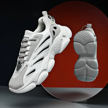 Primavara Barbati Casual Pantofi Sport Bărbați Adidași ochiurilor de Plasă Respirabil Lumina Alunecare pe Pantofi Pantofi de sex Masculin Zapatillas Hombre Încălțăminte 2021 noi