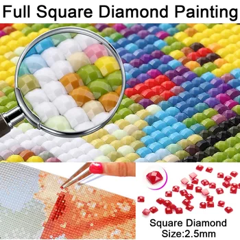 5D DIY Complet Piața Diamant Pictura Pasăre Floare Cal Cristal de Diamant Tablou goblen Peisaj de lucru Manual Domiciliu Decorative