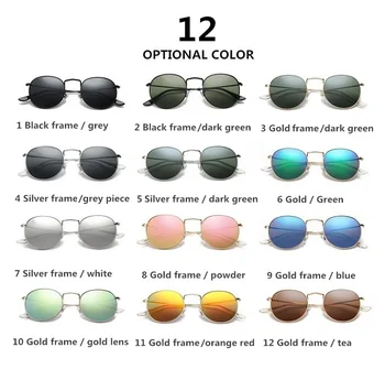Brand de moda de design de înaltă calitate pentru bărbați ochelari de soare pentru femei 3548 Oglindă cadru Mic Pătrat oculos Gafas G15 Feminin Marin obiectiv