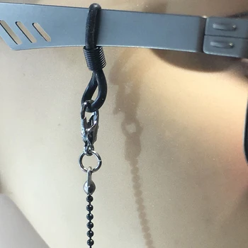En-gros 10buc Ochelari Negri de culoare Lanț de metal Ochelari de Citit Cablu accesorii