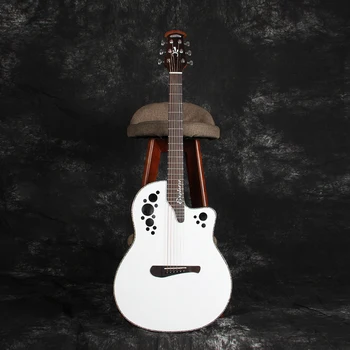 41 inch Folk Chitara cu 6 corzi Picea Asperata Solid de Chitara de Înaltă Calitate din Fibră de Carbon Instrument Muzical cu Preluare AGT271