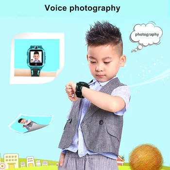 Copii Ceas Inteligent Telefon Ecran Digital Impermeabil Ceas Localizare GPS 2G/4G A66