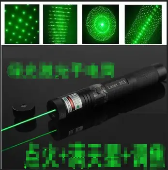 Fierbinte! Puternic Lazer Fascicul Militare 532nm 100W 100000m Verde cu Laser Pointer Lanterna lumina Arde arde chibritul țigări de Vânătoare