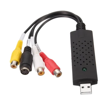 10 NTSC Card de Captura Video USB TV Tuner CCTV VCR DVD HDTV Adaptor Audio Converter Conector pentru a Câștiga Joc Video de pe PC/Laptop