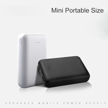 8000mAh Portabil de Dimensiuni Mini Acumulator Extern Power bank Dublă Ieșire USB Încărcător de Telefon Pentru Telefon Mobil