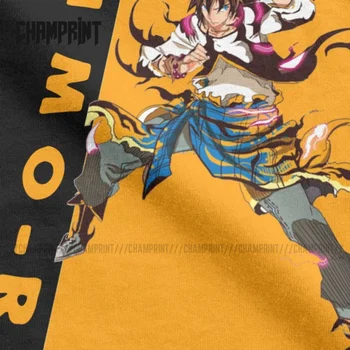 Bărbați Mori Jin Zeul Liceul T Shirt Anime Wiki Bumbac Pur de Îmbrăcăminte de Moda cu Maneci Scurte Gât O Teuri Adult T-Shirt
