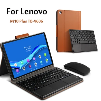 Caz Pentru Lenovo Tab M10 FHD Plus Bluetooth Wireless Keyboard TB-X606F TB-X606X 10.3