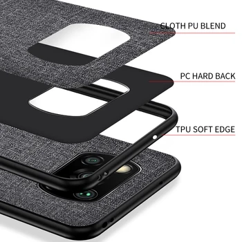 Ușor, Subțire Telefon Mobil Capac pentru Xiaomi POCO X3 NFC Pocophone M3 M 3 10T Pro 5G Lite Redmi K30S Nota 9 Dotate Caz