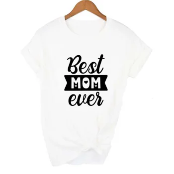 Mai bună Mamă Scrisoare Mamei Viață Camasi de Vara Grafic Tricouri Femei Estetice Epocă Topuri Camisetas Mujer de sex Feminin Mama T-shirt Cadou