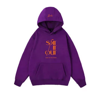 Mamamoo solare, mini-album-l scuipe același imprimare pulover vrac hanorace kpop fleece unisex/subțire tricoul 4 culori