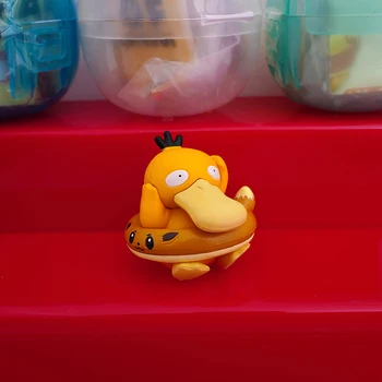 Anime Pokemon Schimba Rochia de aproximativ 4CM Pikachu Psyduck Figura Jucarii Figurine Model de Jucărie pentru Copii Papusa