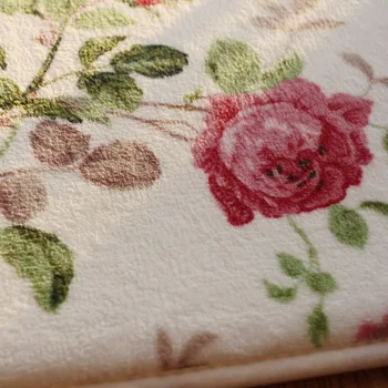 Floral Romantic Cameră Covorase,Dulce Rose Print Covoare Pentru Living Modern,Designer De Stil Shabby Covor De Flori Decorative