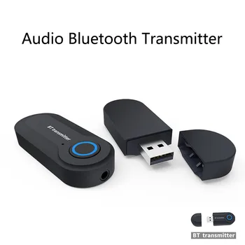 Bluetooth 5.0 Transmițător Audio de 3,5 mm Adaptor Wireless Transmisor Bluetooth Stereo Audio Adapter Pentru TV Căști Difuzor