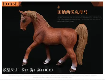 Original autentic Sălbatice, Animale de fermă Tennessee Walker cal de curse figura Model de copii jucărie pentru copii cadou Figurina de colectie