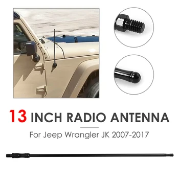Radio Antena Catargul Antenei 13 inch de Modă în aer liber Personale Ornamente Auto pentru Jeep Wrangler JK perioada 2007-2017 Decor