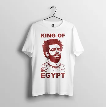 Mo Salah Rege Al Egiptului, Inspirat de Proiectare Barbati Unisex T-Shirt Tricou brand 2020 Nou Tee Om Bărbați Îmbrăcăminte de Desene animate Tricouri