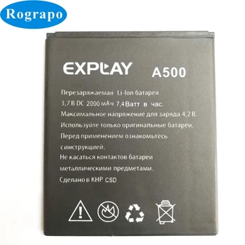 Nou De Înlocuire Completă A Bateriei Pentru Explay Proaspete Explay Vega / Explay A500 / Wiko Bloom Wiko Cink Five / Wiko Rainbow Telefon