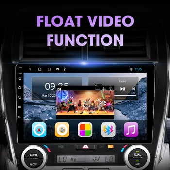 A11-Android 10.0 2 Din Player Multimedia Navigatie GPS Radio Auto Pentru Toyota Camry 2012-2017 U. S Edition 4G RDS DSP IPS 6G+128G