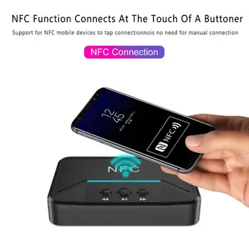 Noi NFC Bluetooth 5.0 Receptor USB Juca 3.5 mm AUX RCA Jack A2DP Hifi Stereo Wireless Audio Muzica Adaptor Auto Pentru Boxe Auto