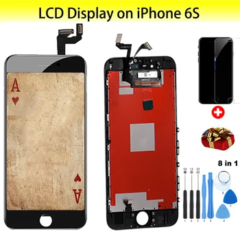 AAA Grad LCD Pentru iPhone4S 5 5S 6 6S 7 8 Plus Cu Perfect 3D, Ecran Tactil Digitizer Pentru Montaj Display iPhone Pantalla +Cadouri