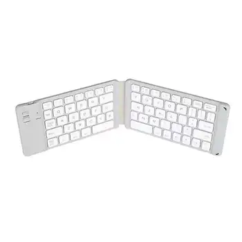 Pliabil BT tastatură portabilă wireless keyboard reîncărcabilă full-size tastatura ultra-subțire Pentru iOS, Android smartphone-uri Windows