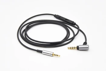 Negru OCC Cablu audio Pentru B&W Bowers & Wilkins P5 Mobil Căști Hi-Fi