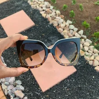Emosnia Supradimensionate Sexy ochelari de Soare Femei În 2020, Piața de Moda Leopard Ochelari de Soare Vintage Doamnelor Eyewears UV400 Ochelari de protecție Ochelari