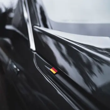 2-100 Pc-uri Auto 3D Autocolant Germania Flag Decor Embmle Portiera Portbagaj Autocolant Pentru VW Passat MK6 Audi A4 Mercedes Benz C Class