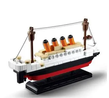 0576 RMS Titanic ShipTitanic Barca Model 3D Figura Blocuri de Construcții Cărămizi de Construcție Jucarii pentru Copii