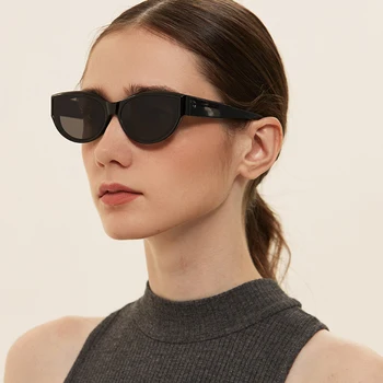 Peekaboo culori negru ochelari de soare retro femei ochi de pisica 2021 doamnelor ochelari de soare verzi uv400 feminin stil de vara picătură de transport maritim