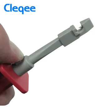 Cleqee P5006 2 buc Izolare Piercing Test Clip Set de Aligator Sonde Pentru Masina de Circuit de Detectare