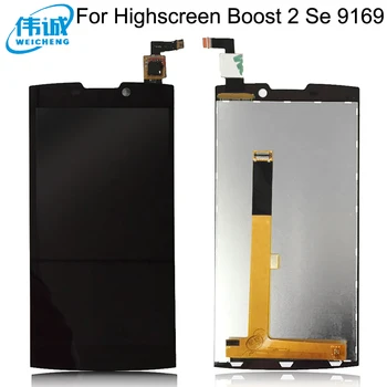Pentru 5.0 Inch Highscreen Boost 2 se stimula II se 9169 LCD Display Cu Ecran Tactil Digitizer pentru highscreen boost 3 lcd senzor