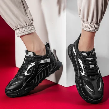 Vara Pantofi Casual Barbati Designer Negru Adidasi Barbati Sapato Masculino Fileu Tenis Respirabil De Pantofi En-Gros Zapatillas Hombre