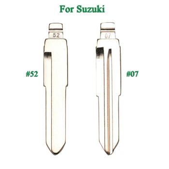 Bilchave 10buc Înlocuire Flip Pliere Telecomanda Cheie Auto Lama Fob Pentru Suzuki Swift Isuzu #07 52 Cu Lama Netaiata