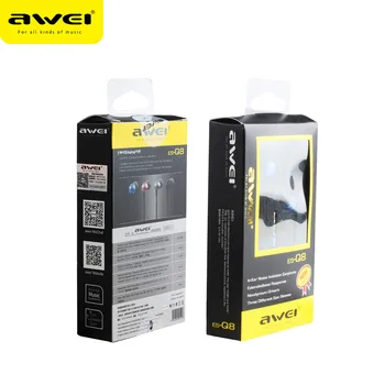 Awei Super Bass Izolarea Zgomotului Căști Pentru telefoane mobile Mp3 Mp4 Pentru Iphone PC, Smartphone, Mp3 Hifi