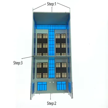 N 1/150 Scară Orașul De Nisip De Masă Model De Clădire Anime Scena Clădire Modernă Din Plastic Asamblare Model