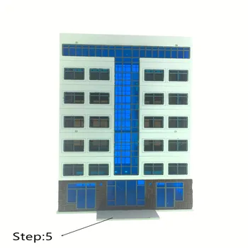 N 1/150 Scară Orașul De Nisip De Masă Model De Clădire Anime Scena Clădire Modernă Din Plastic Asamblare Model