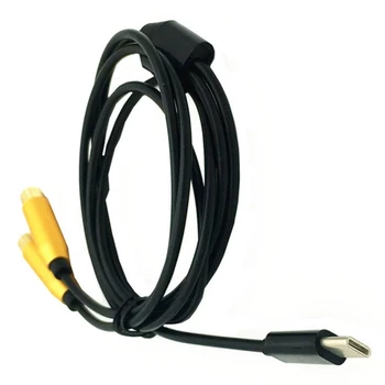 Dual Rca Feminin De Tip C Usb C Semnal Video, Av o Conectorul Cablului Duce Cablul