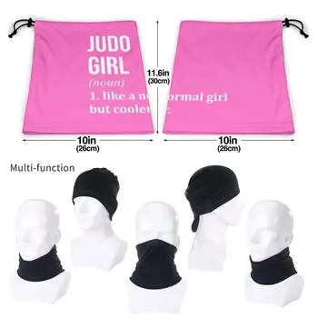 Judo Fata Citat Amuzant Pentru Femei Batic Eșarfă Masca Eșarfe Gât Mai Cald Pălării De Judo Judo Judoka De Judo Fan Judo Judo, Antrenor De Judo