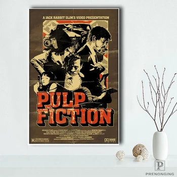 Pulp Fiction Clasic de Film Quentin Tarantino Epocă Arta Pictura Amuzant Panza Pictura Poster Imagini pentru Decor Dormitor
