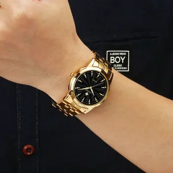 2020 WWOOR Nou de Lux, Ceasuri de Aur Barbati Brand de Top Cuarț Impermeabil Bărbați Ceas de Moda Creative Cadran Ceas de mână de Om montre homme