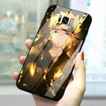 Telefon Cover Pentru Galaxy A60 Japonia Anime Naruto Sticla Caz Nota 8 9 S7 Edge S8/S9 Plus A10 S10/20/30/40/50/70 M40