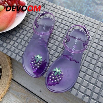 Moda Jeleu Sandale femei Moale Doamnelor Sandale Plate de Vară 2020 Casual, Papuci de Plaja Femei Grădină Pantofi de Femeie Femmes Sandales