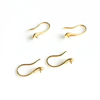 En-gros de 5 perechi/lot placat cu aur ureche fire cercel cârlige incuietoare franceză cârlige de luare de bijuterii de artizanat constatările DIY pentru femei